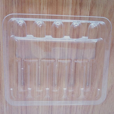 UV 코팅 의료용 PETG 패키지 끈적질지 않는 청정실 트레이