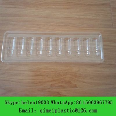 블러스터 프로세스 타입 투명한 태블릿 포장 트레이 플라스틱 재료