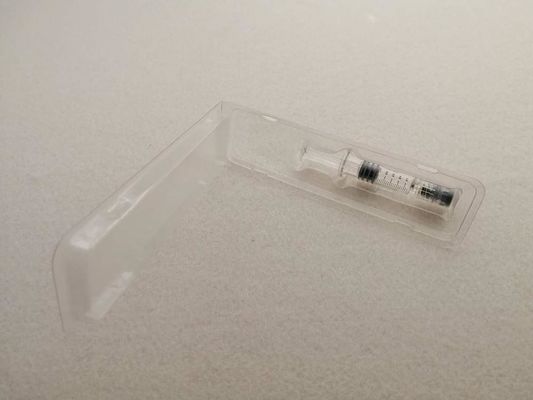 의료기기 블러스터 포장재 PET PVC 클램 셸 1.0ml 주사기 프로세스 유형