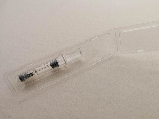 의료기기 블러스터 포장재 PET PVC 클램 셸 1.0ml 주사기 프로세스 유형